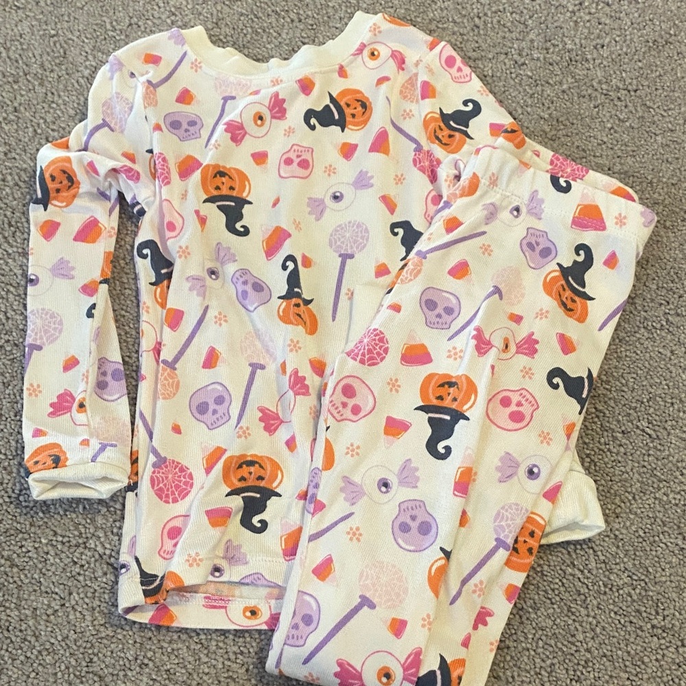 Halloween-Themed Kids Pajamas